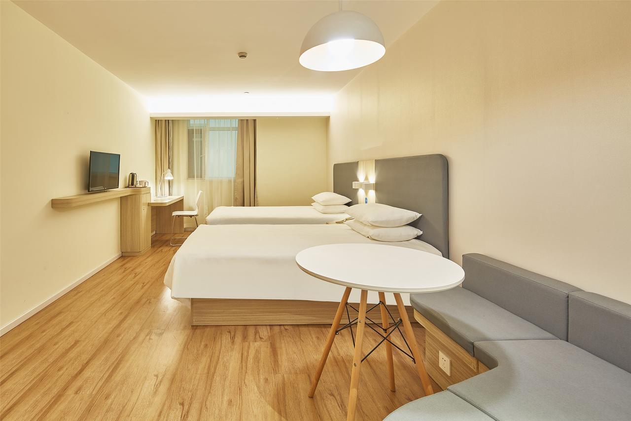 Yanzibu Hanting Hotel Zaozhuang Taierzhuang Ancient Town מראה חיצוני תמונה