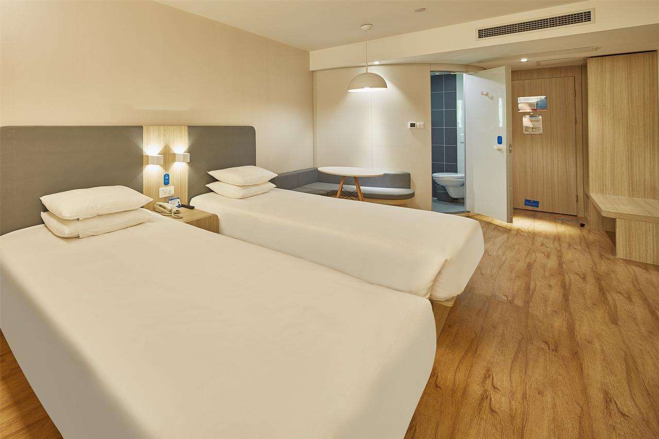 Yanzibu Hanting Hotel Zaozhuang Taierzhuang Ancient Town מראה חיצוני תמונה