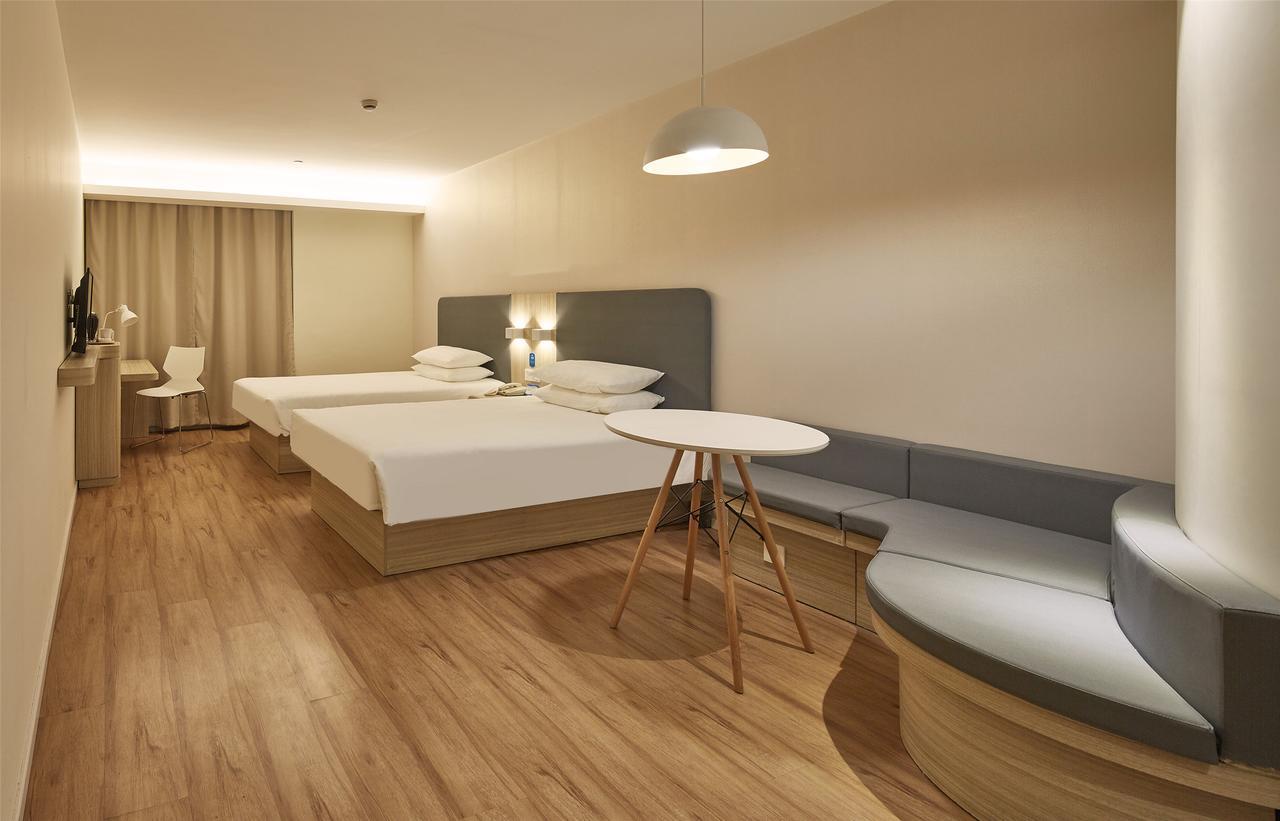 Yanzibu Hanting Hotel Zaozhuang Taierzhuang Ancient Town מראה חיצוני תמונה