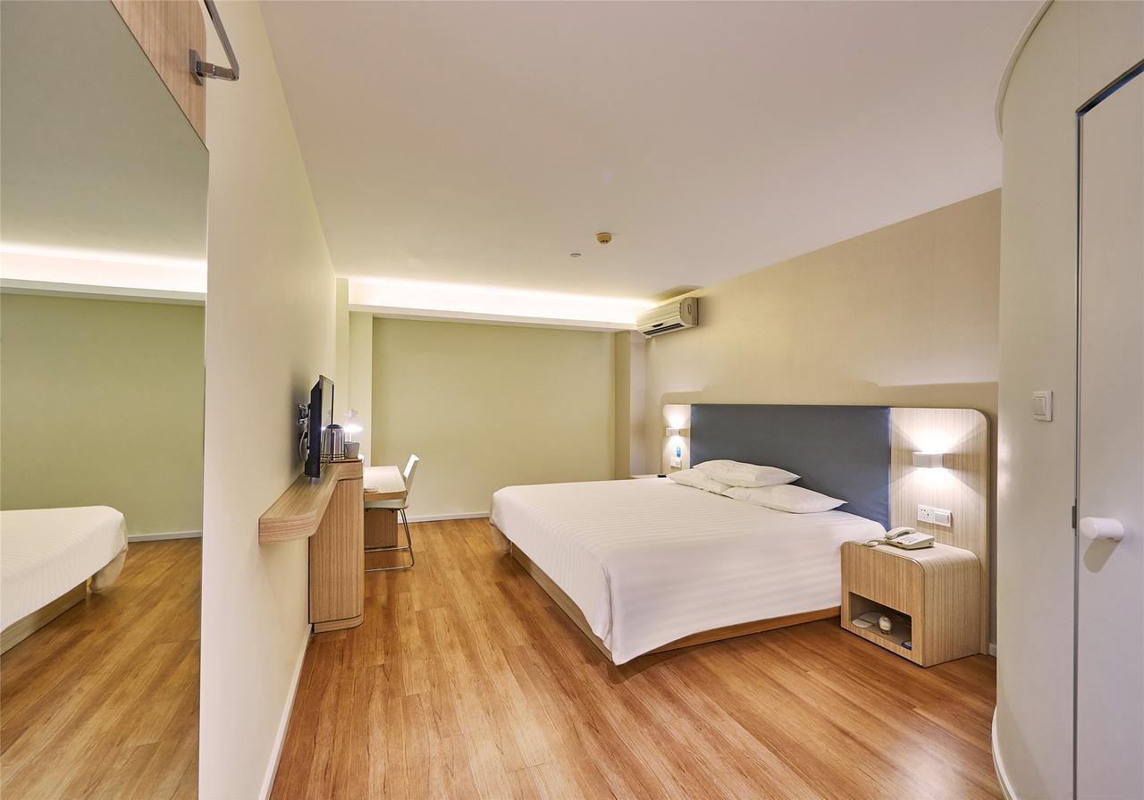 Yanzibu Hanting Hotel Zaozhuang Taierzhuang Ancient Town מראה חיצוני תמונה